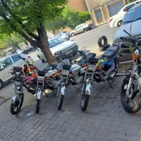 موتور سیکلت کارکرده  نصف نقد نصف اقساط 5 ماهه