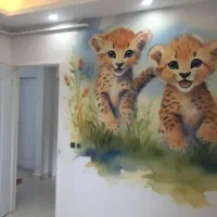 نقاشی ساختمان نصب کاغذدیواری و پوستر تضمینی