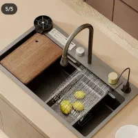 سینک ظرفشویی آبشاری