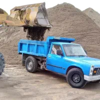 حمل خاک و نخاله نیسان کمپرسی