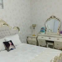 سرویس خواب . تخت و دراور و پاتختی