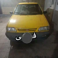 پراید تاکسی با خط