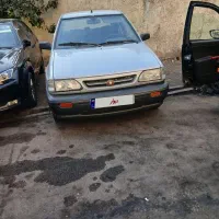 پراید نقره ای ۸۶