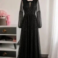 لباس مجلسی مشکی براق