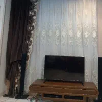 پرده مخمل لب حاشیه