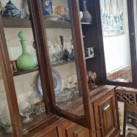 بوفه ویترین و کمد چوب