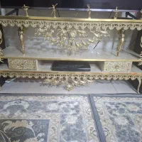 میز تلویزیون برنزی کاملانو