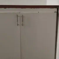 کابینت فلزی و چوب پرده