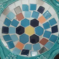 سفره هفت سین سفالی