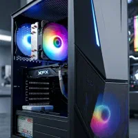 خنک کننده فن CPU تمیز و نو RGB معاوضه