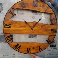 ساعت روستیک  دیواری تولید عمده ساعت ظروف روستیک