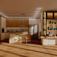 کابینت  کمد دیواری کاغذ دیواری (دکوراسیون داخلی)