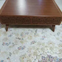 میز جلو مبلی سالم درحدنو جنس ام دی آف
