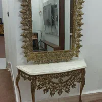 آینه کنسول .ساعت . بوفه