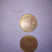 دو عدد سکه مفرغ