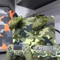 پلی ۴ باندل چریکی دو دسته سفارشی ps4 محمد شاپ