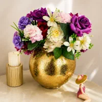گلدان و گل مصنوعی لوکس و شیک
