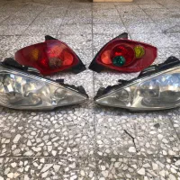 چراغ فابریکی جلو و عقب ۲۰۶