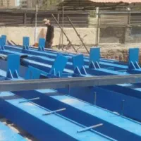 جوشکاری واجرای انواع اسکلت های فلزی
