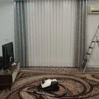 نصب انواع پرده پانچی و مینیمال