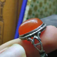 انگشتر عقیق کهنه