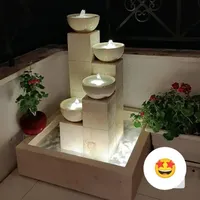 آبنما سنگی پایه آیفون سنگی چراغ سنگی اقساطی