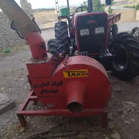 خرمنکوب کیسه زن با کاه پر کن