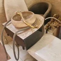 صندلی پدیکور  با میز آرایشی