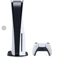 ps5 دو دسته دیجیتال کم کار در حد استفاره نشده