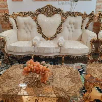 مبلمان  سلطنتی تمام چوب راش بسیار زیبا ونونونو