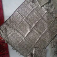 رومیزی ترمه ۵عدد نو