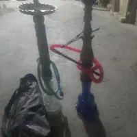 قلیون چوب سرخ وچوب گردو
