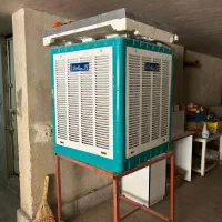 کولر آبی آزمایش ۶۵۰۰ باد از بالا