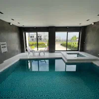 اجاره ویلا استخردار نوساز لوکس مدرن شهرکی جنگلی