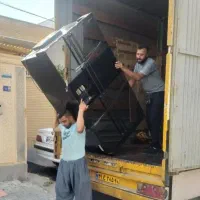 اتوبارتضمینی حمل اثاث منزل ماشین کارگربا50%تخفیف