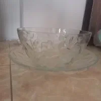 کاسه و دری بلور .