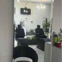 وسایل ارایشگاه سرشور صندلی آینه در حد نوو در چیتگر
