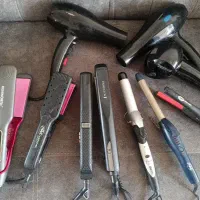 چند قلم وسایل برقی،اتومو،سشوار،بابلیس