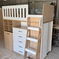 تخت دوطبقه کم جا