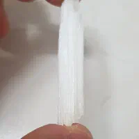 سلنیت الیافی (Satin Spar) با جلای ابریشمی نایاب