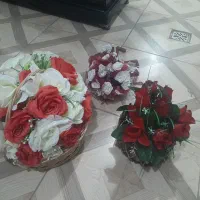 سه نوع گل|گل مصنوعی|سقز, |دیوار
