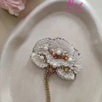 سنجاق سینه شقایق ویکتوریا