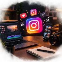 ادمین اینستاگرام،ادیتور،سناریو نویس،بازیابی پیج