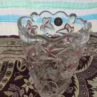 گلدان کریستال آنتیک آلمانی