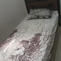 تخت یک نفره با تشک