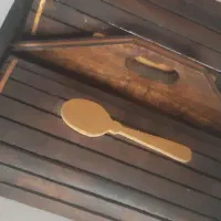جاقاشق چنگالی چوبی  نو