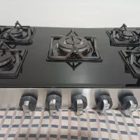 اجاق گاز ۵ شعله رومیزی (کابینت)