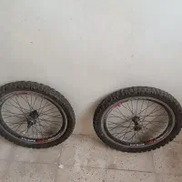 لاستیک دوچرخه کامل درحد نو