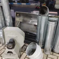 سانتی فیوژ با کلیه لوازم تهویه و لوله و زانویی