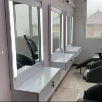 آینه و درواور MDF سالن زیبایی